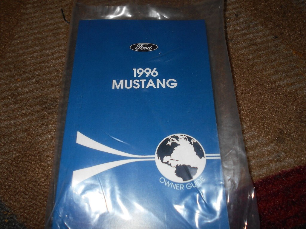 Picture of: FORD MUSTANG GT COBRA ALL NEW CORRECT FACTORY OWNERS OPERATORS MANUAL  NICE!