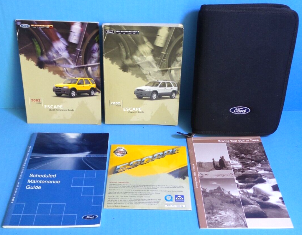 Picture of: 20 Ford Escape owners manual