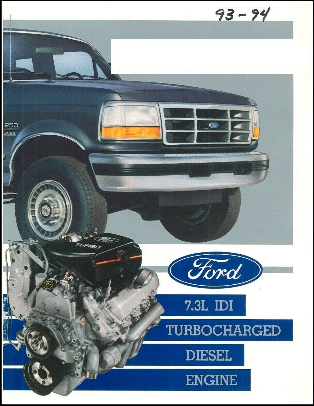 Picture of: Engine Manual Fits Ford F-