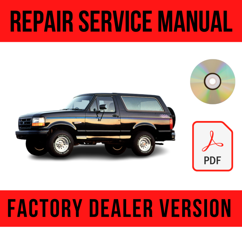Picture of: Ford Bronco – Factory Repair Manual .L