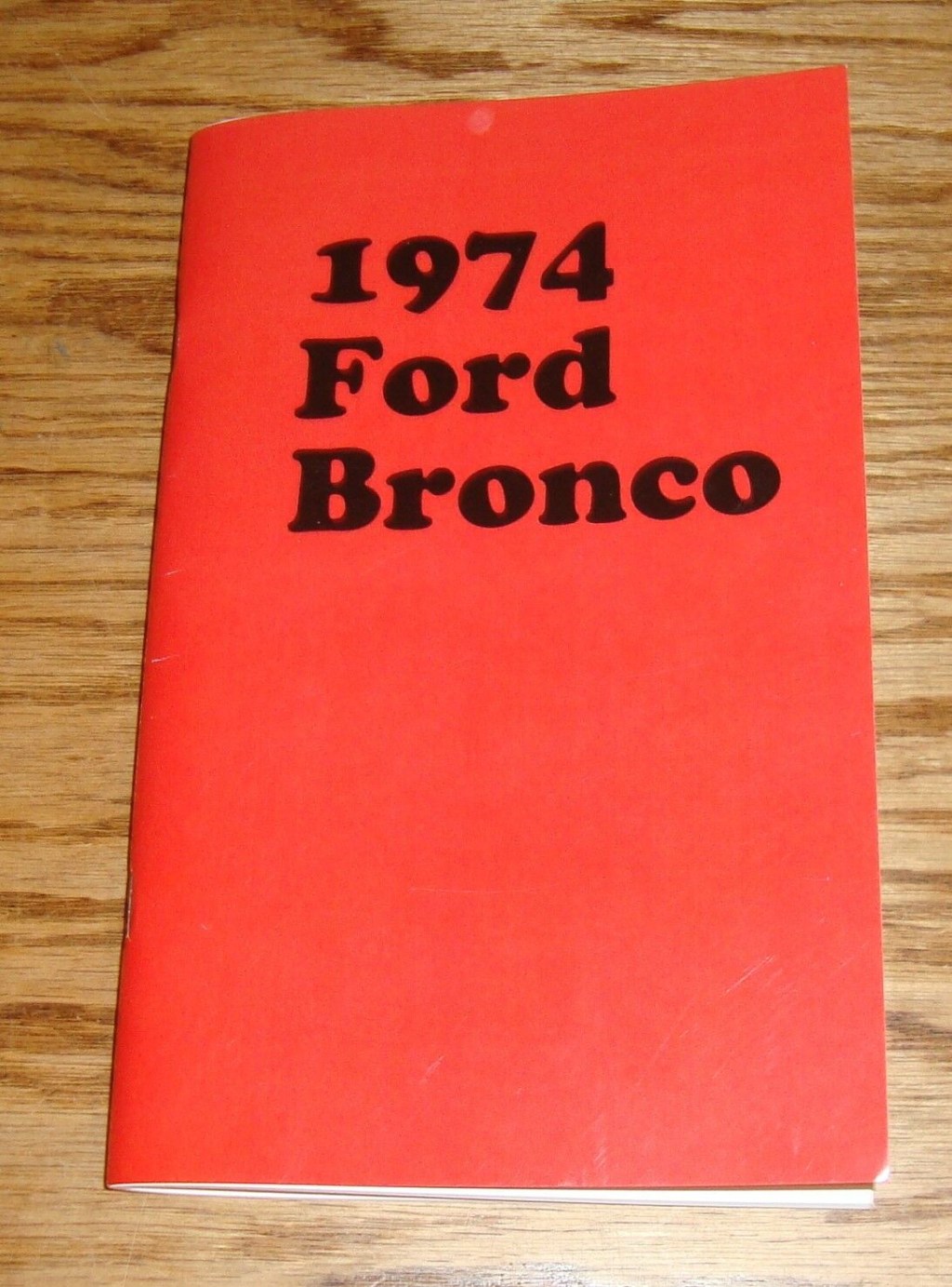 Picture of: Ford Bronco Owners Operators Manual   eBay