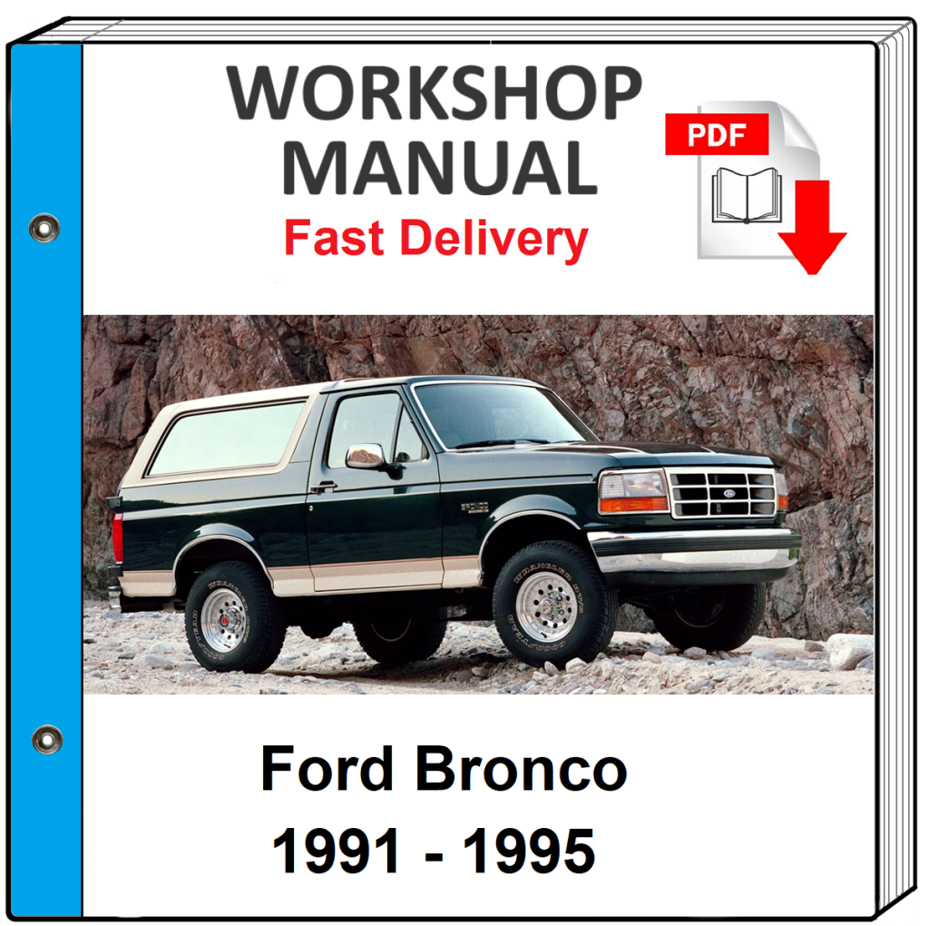 Picture of: FORD BRONCO      SERVICE REPAIR WORKSHOP