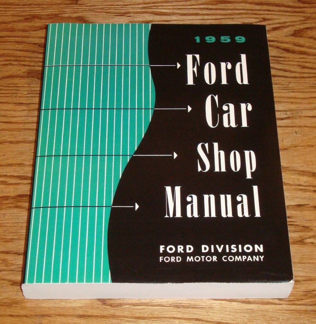 Picture of: Ford Car Shop Service Manual  Fairlane Galaxie Custom