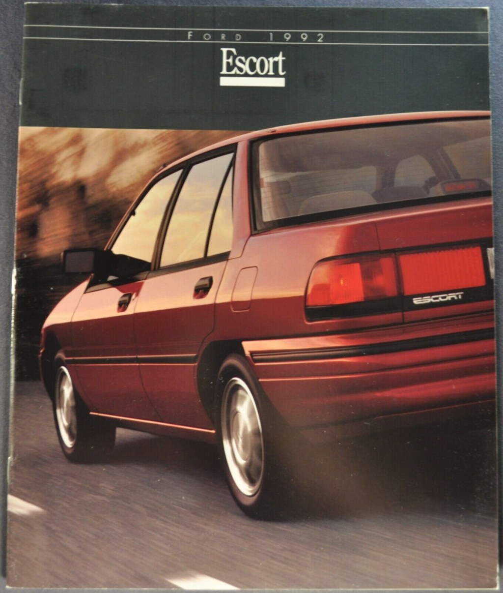 Picture of: Ford Escort Brochure Turbo GT Sedan LX GL Wagon Excellent Original    eBay