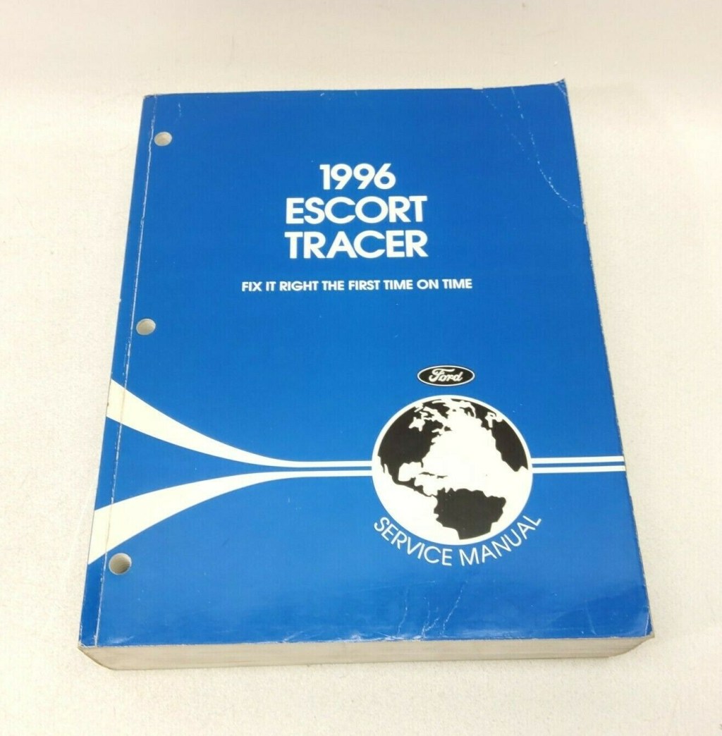 Picture of: Ford Escort Tracer Factory Original Service Repair Manual Book #F