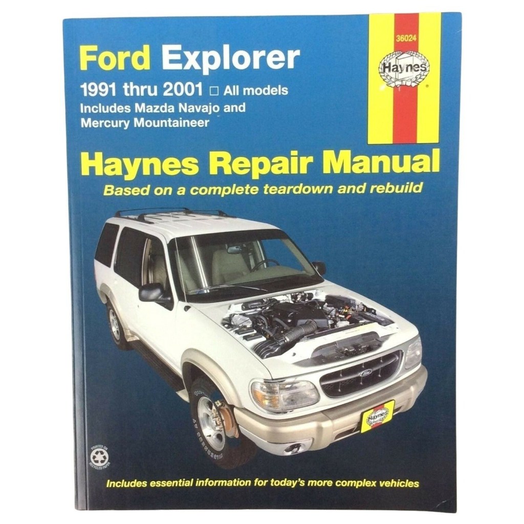 Picture of: Ford Explorer Navajo Bergsteiger – Reparaturanleitung