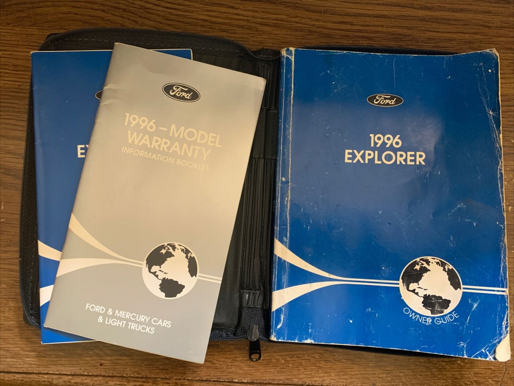 Picture of: Ford Explorer Owner’s Manual Guide Book Set With Case