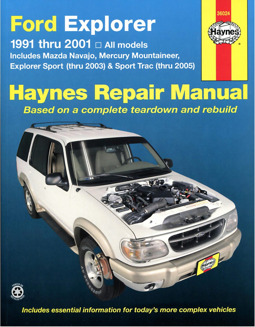 Picture of: Ford Explorer Service & Repair Manual Software