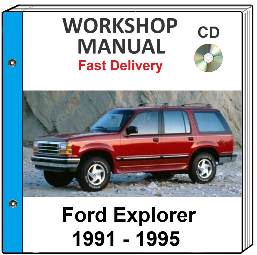 Picture of: FORD EXPLORER      SERVICE REPAIR WORKSHOP MANUAL ON CD
