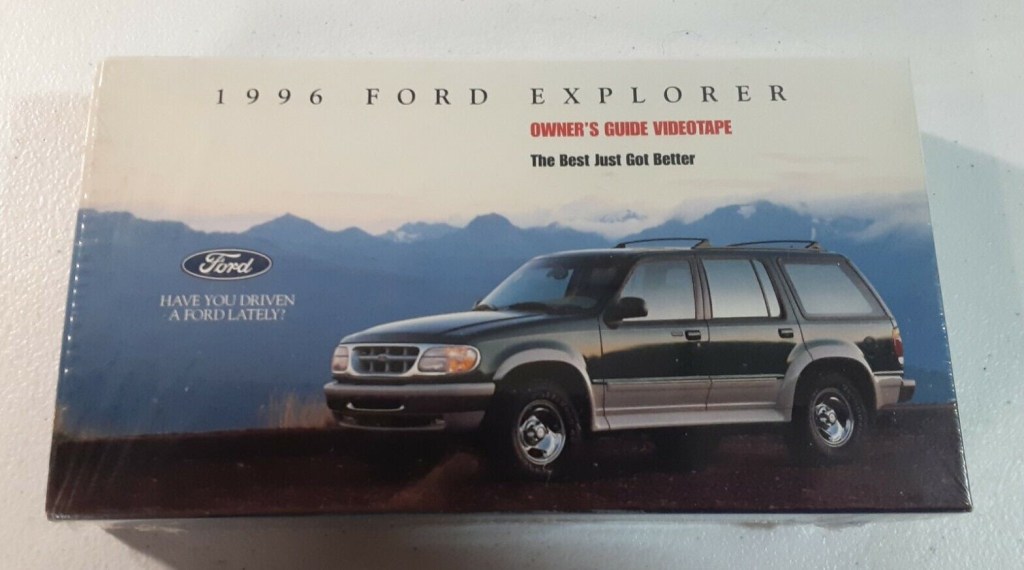 Picture of: FORD EXPLORER VHS VIDEO TAPE AND OWNERS MANUAL QUICK TIPS