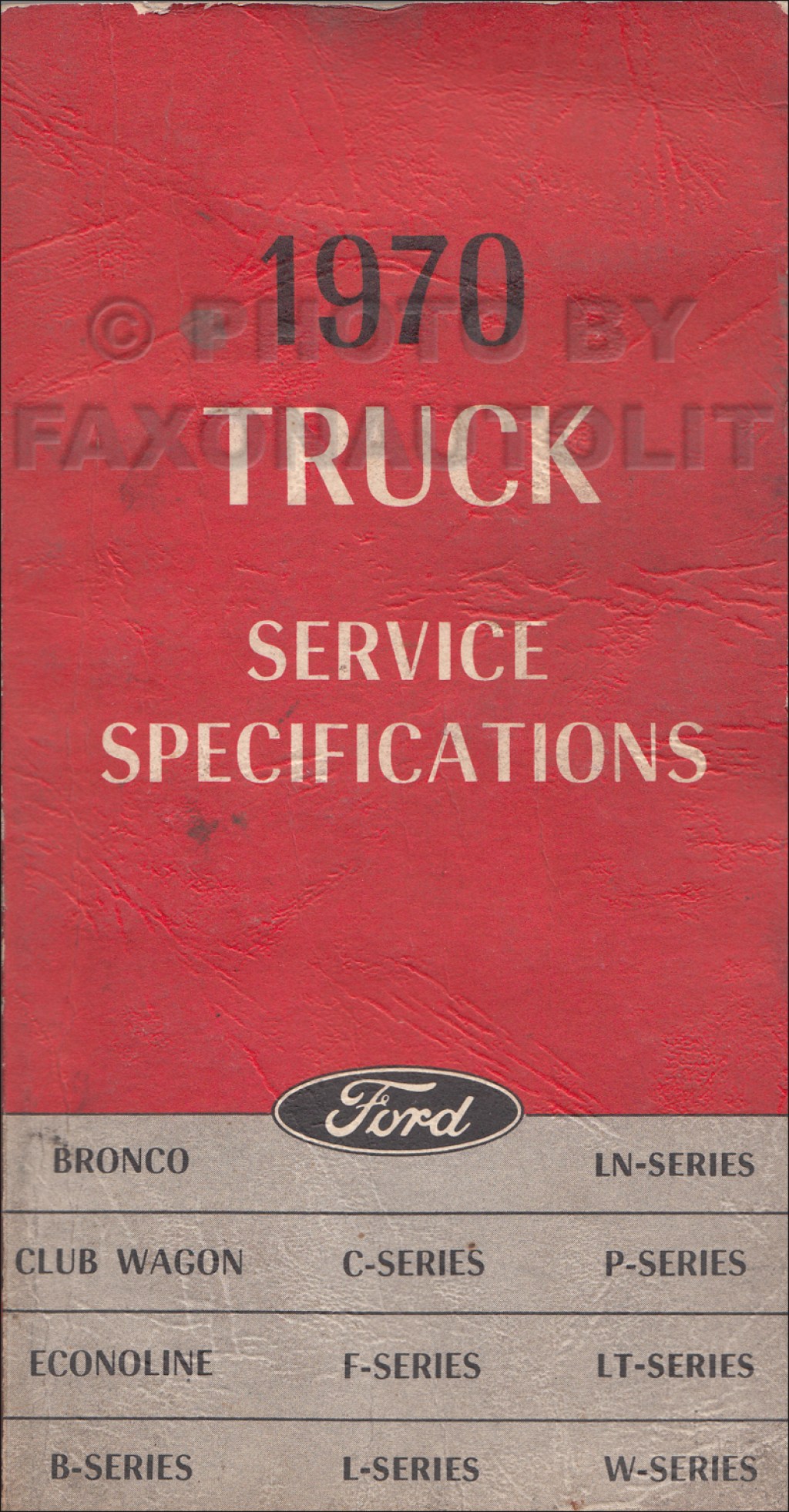 Picture of: Ford F F F Truck and P-Series Owner’s Manual
