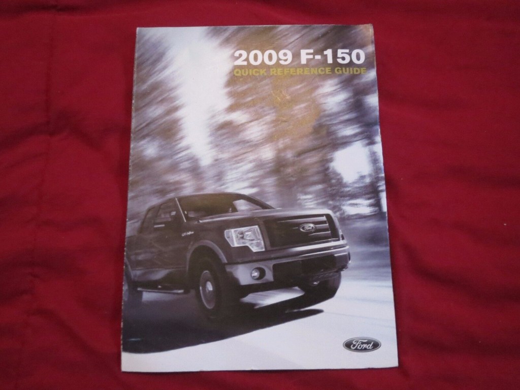 Picture of: FORD F F- QUICK REFERENCE GUIDE OWNERS MANUAL SUPPLEMENT BOOKLET   eBay