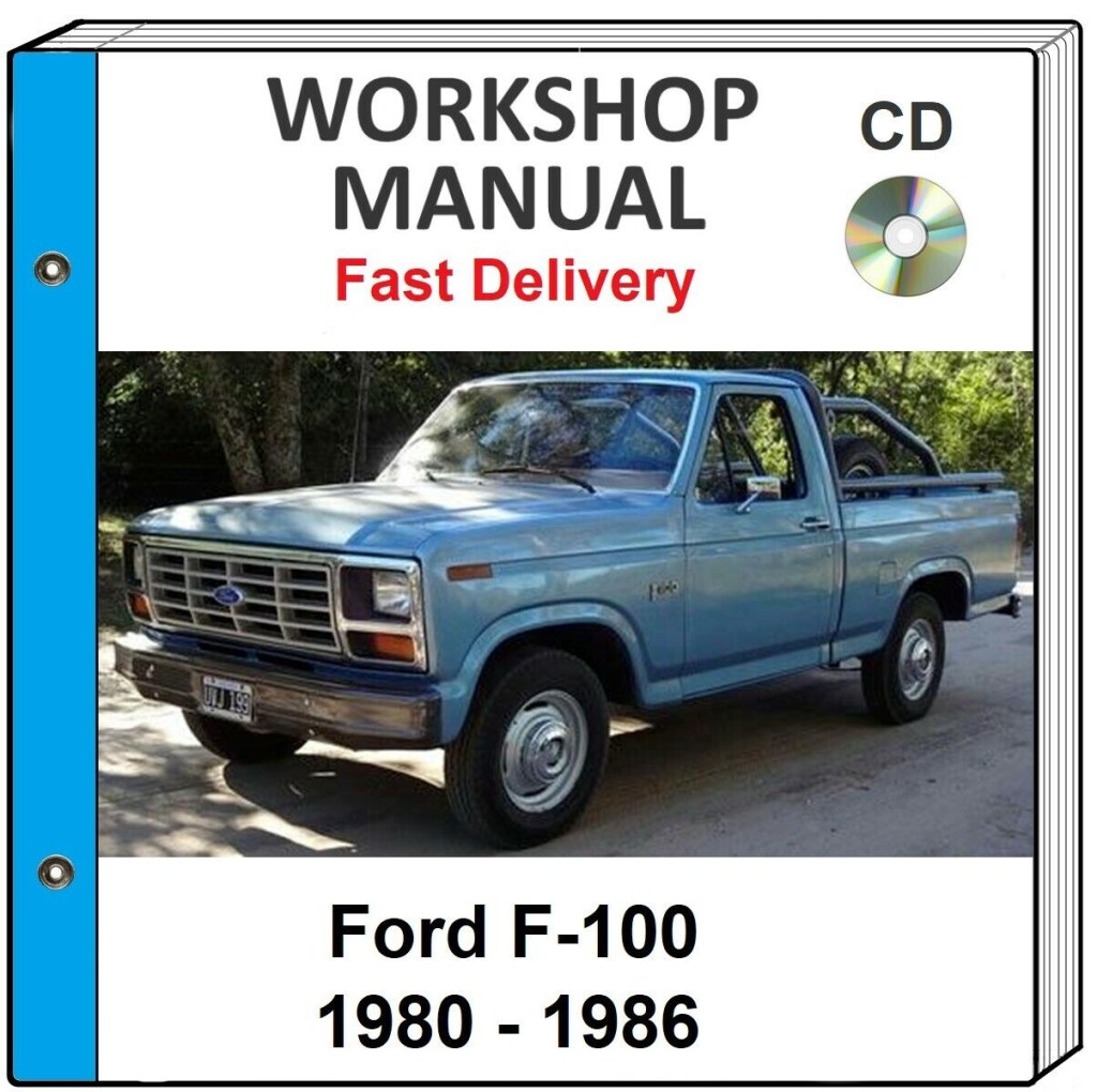 Picture of: FORD F-        SERVICE REPAIR WORKSHOP  MANUAL CD
