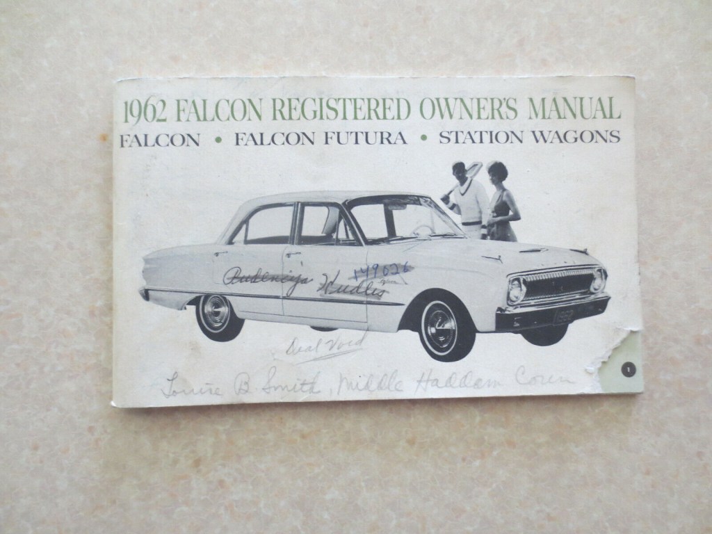 Picture of: Ford Falcon owner’s manual – USA – – – — —-