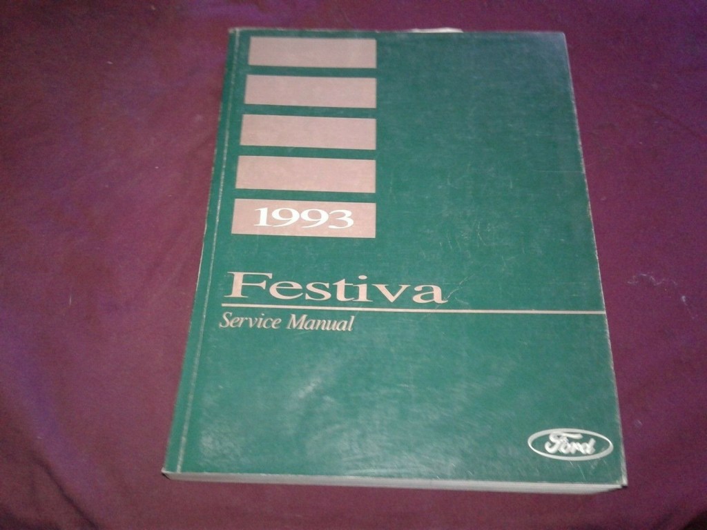 Picture of: Ford Festiva Service Manual  eBay