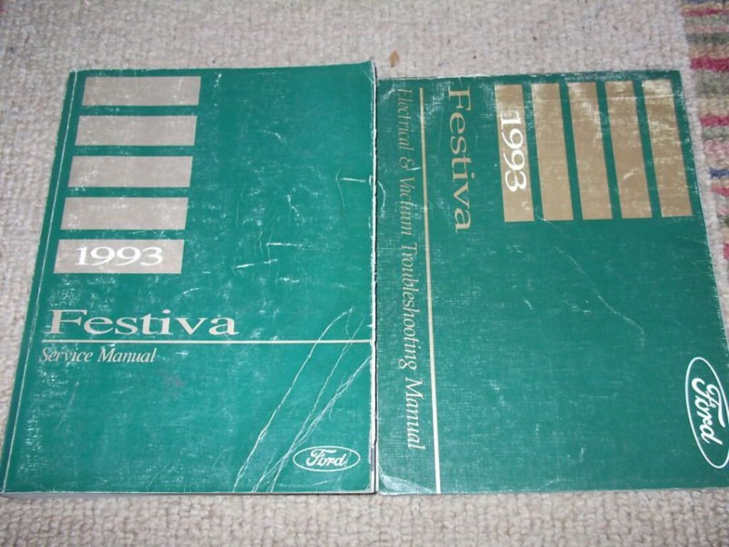 Picture of: Ford Festiva Service Repair Shop Manual Set Oem W Evtm – Etsy