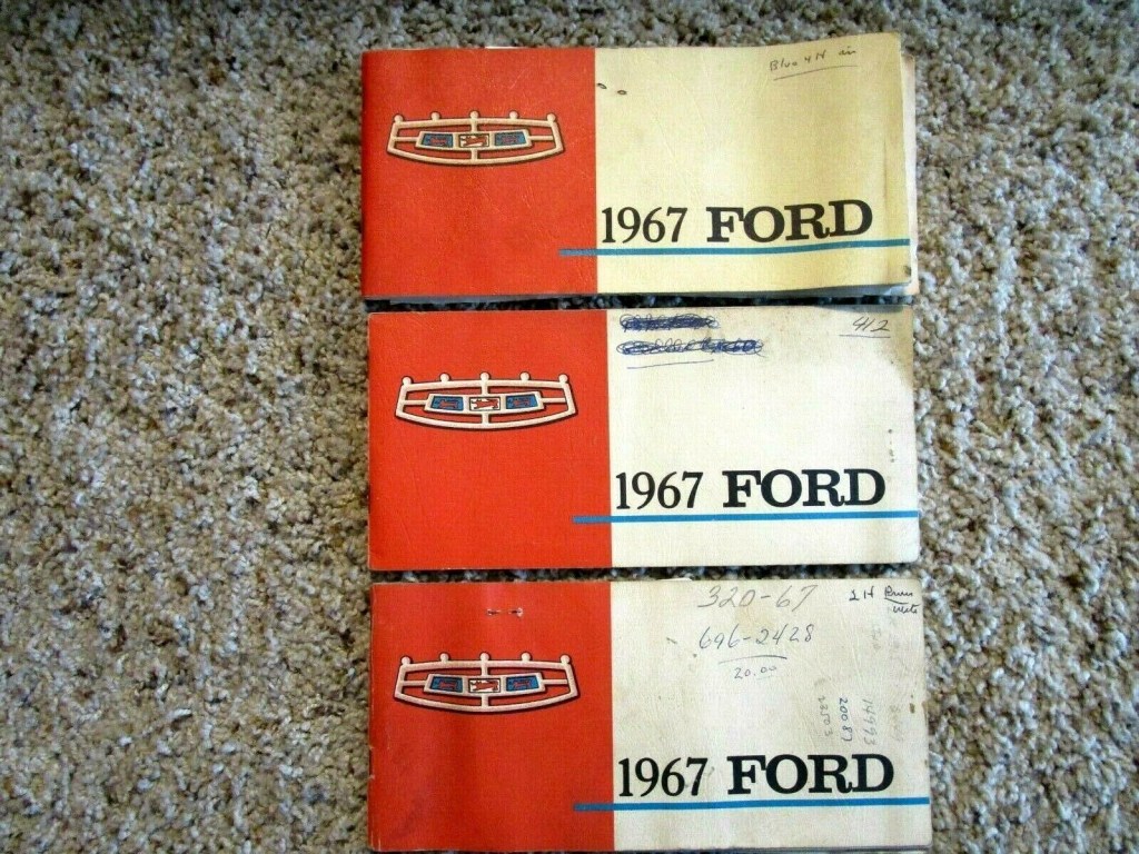 Picture of: Ford Galaxie  XL Factory Original Owners Manual Used