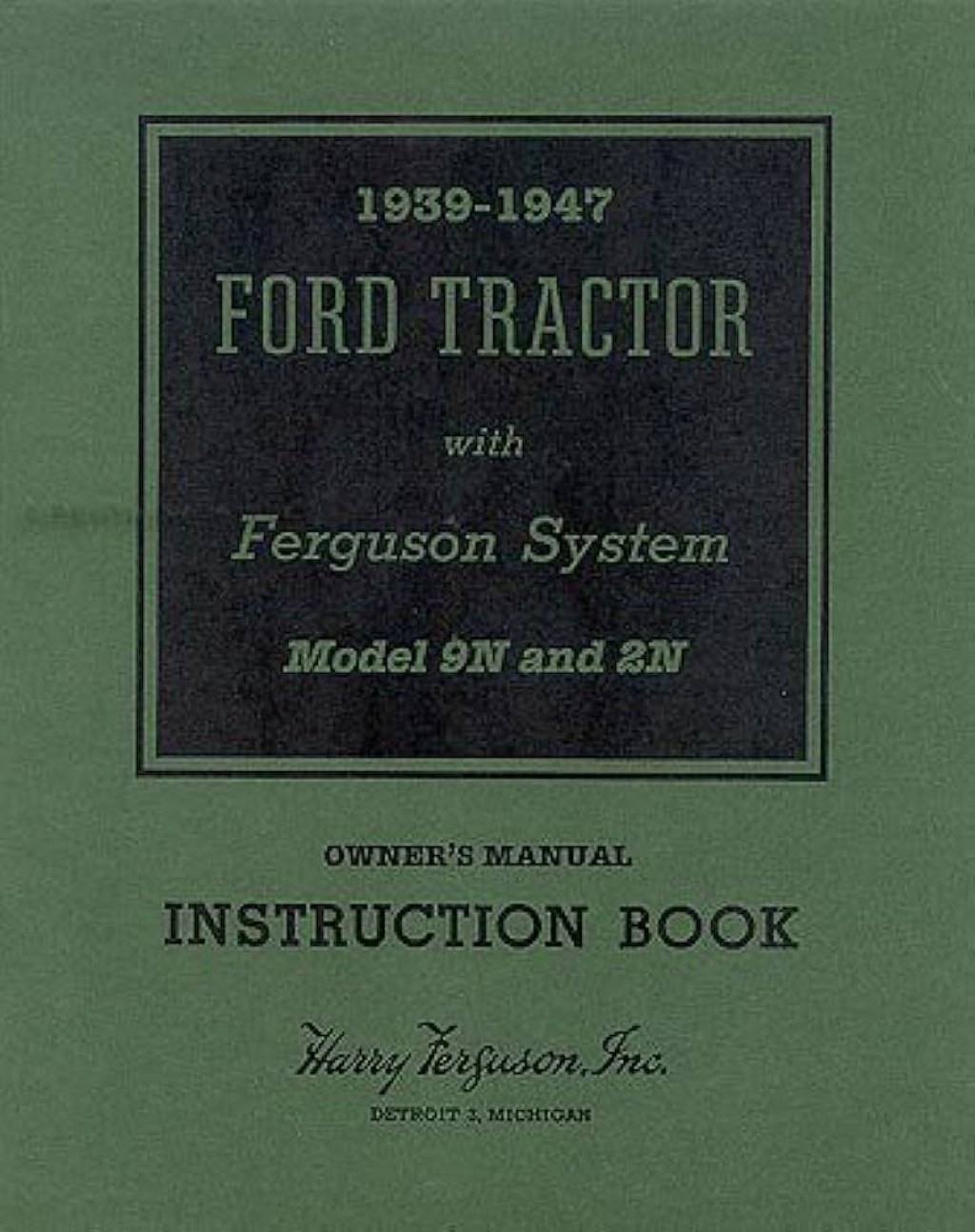 Picture of: – Ford N & N Tractor Reprint Owner’s Manual: FORD