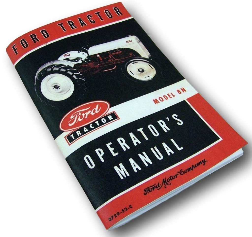 Picture of: FORD N TRACTOR Owners Manual