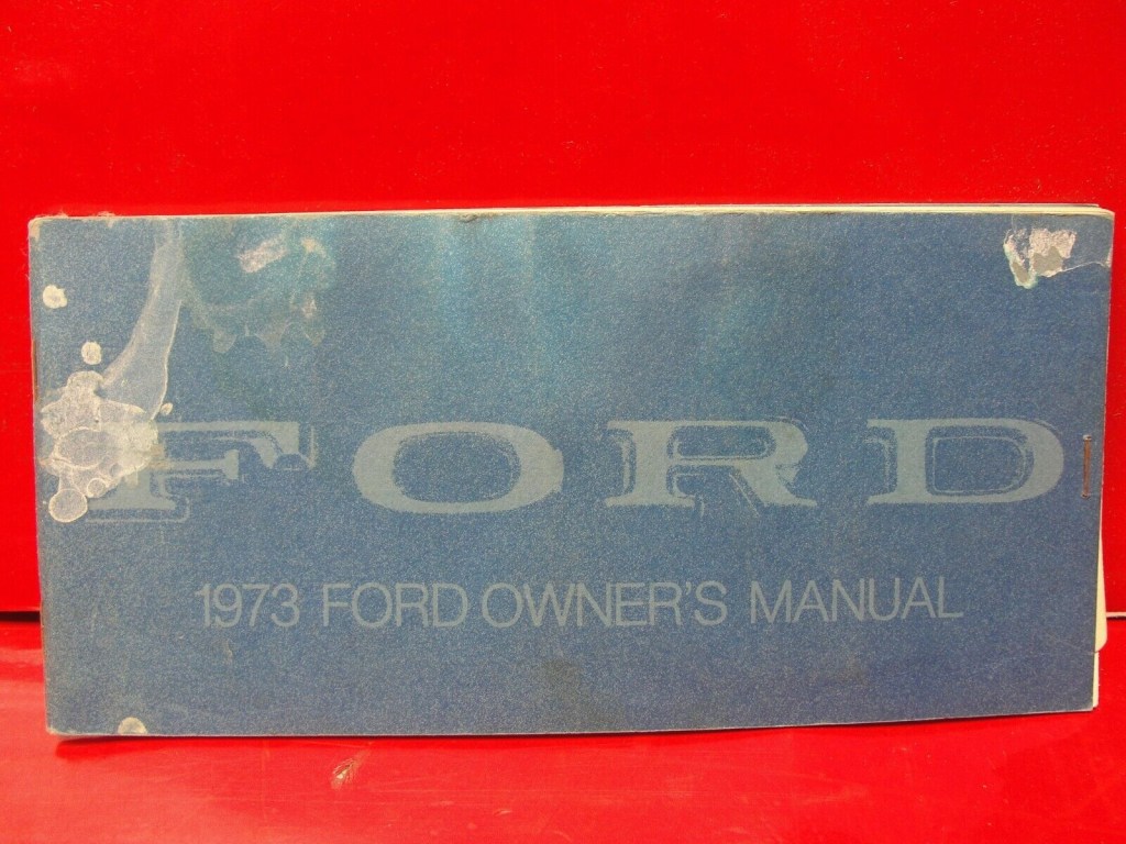 Picture of: Ford Owners Manual Owner’s Guide Book nd printing