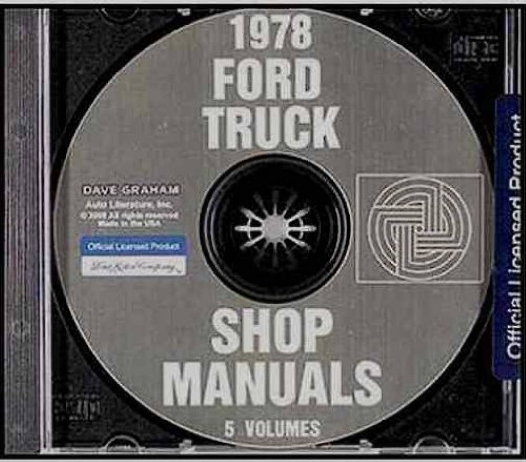 Picture of: FORD PICKUP & TRUCK FACTORY REPAIR SHOP & SERVICE MANUAL CD – F,  F, F, F, BRONCO