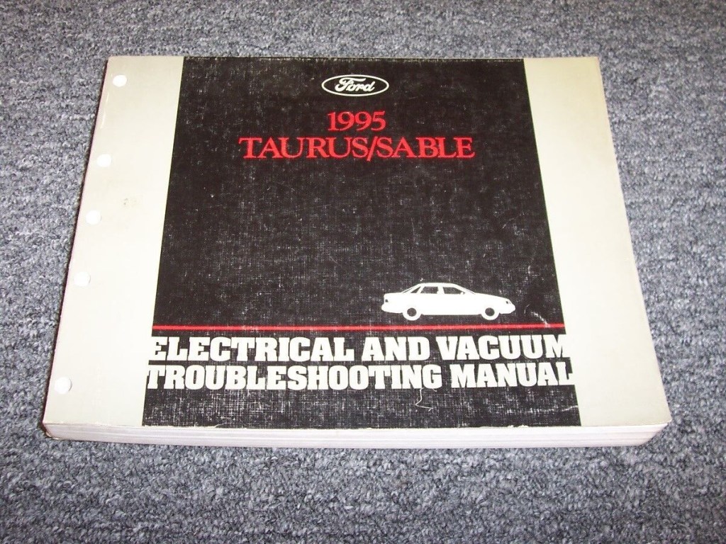 Picture of: Ford Taurus Electrical Wiring & Vacuum Diagram Manual GL SE LX SHO V