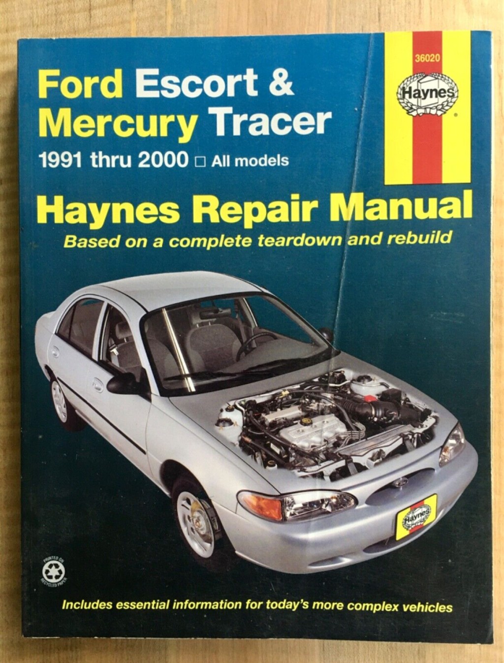 Picture of: Haynes  Ford Escort Mercury Tracer – Auto Repair Manual